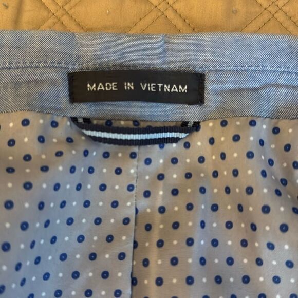 Tommy Hilfiger Men’s Blue Cotton Sport Jacket. Size 42 R. - Picture 9 of 11